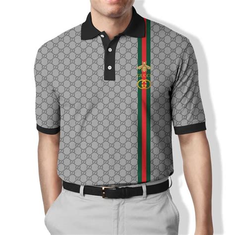 bee gucci shirt|gucci bee polo shirt.